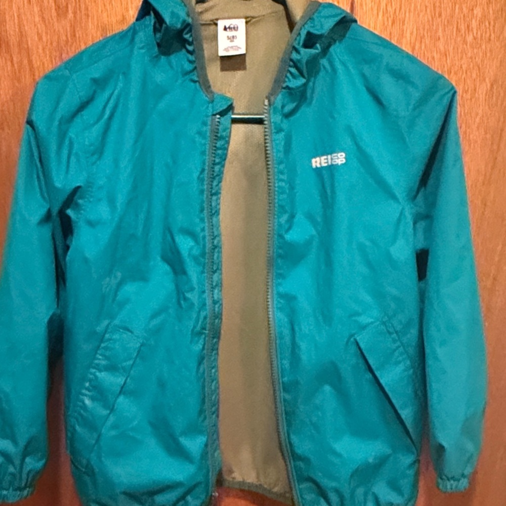 REI Teal Outdoor Jacket